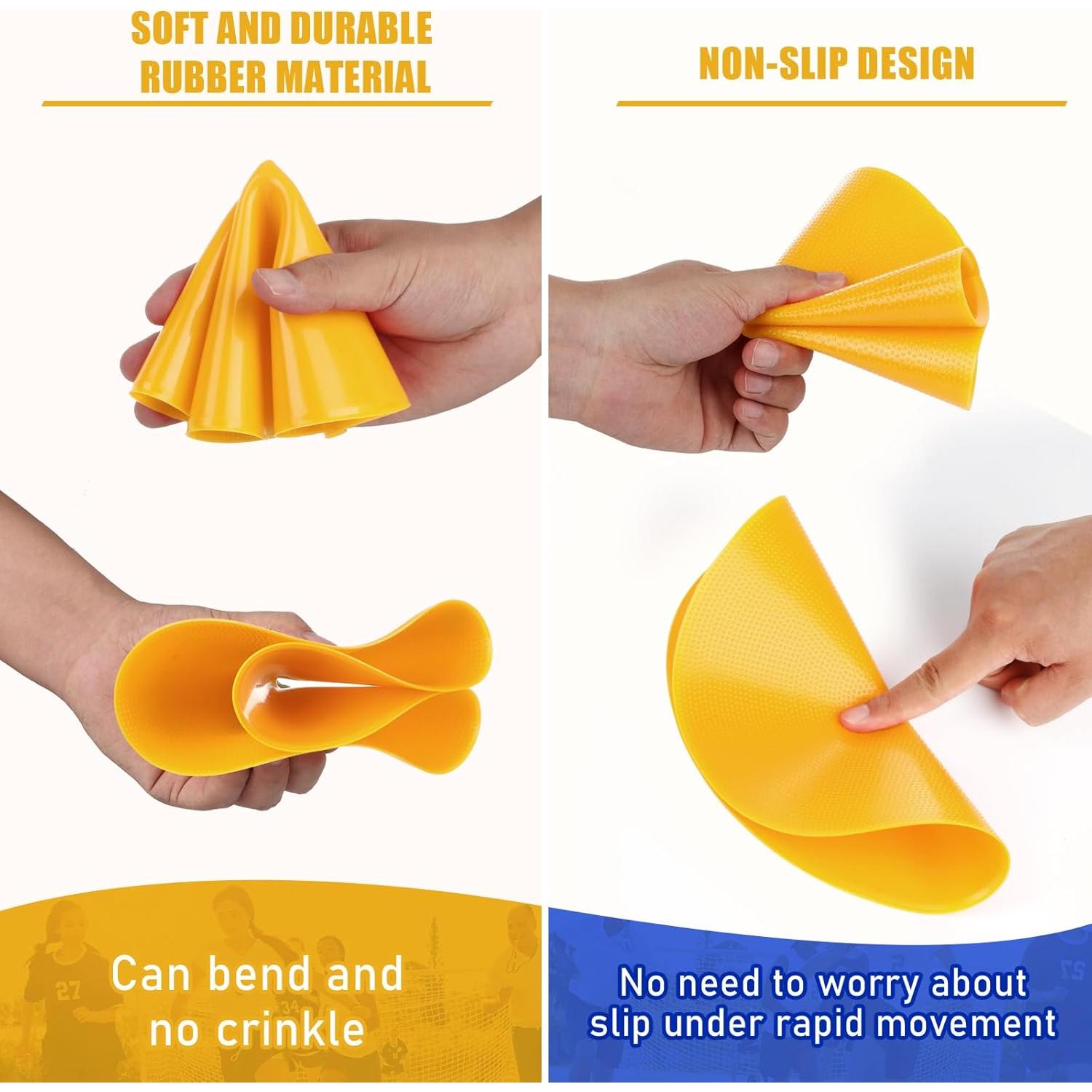 Marcadores de Puntos de Polietileno SIFENYU 9" 16 Pcs Colores