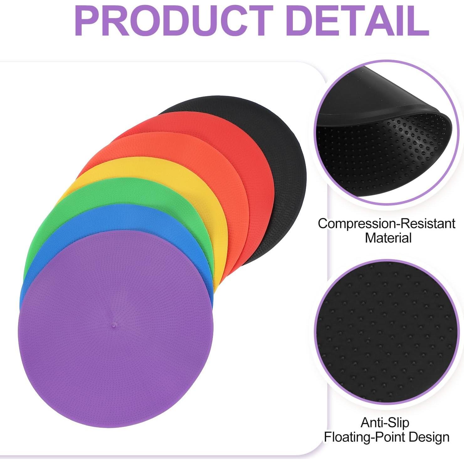 Marcadores de Puntos Antideslizantes PATIKIL 23 cm - 12 Pcs