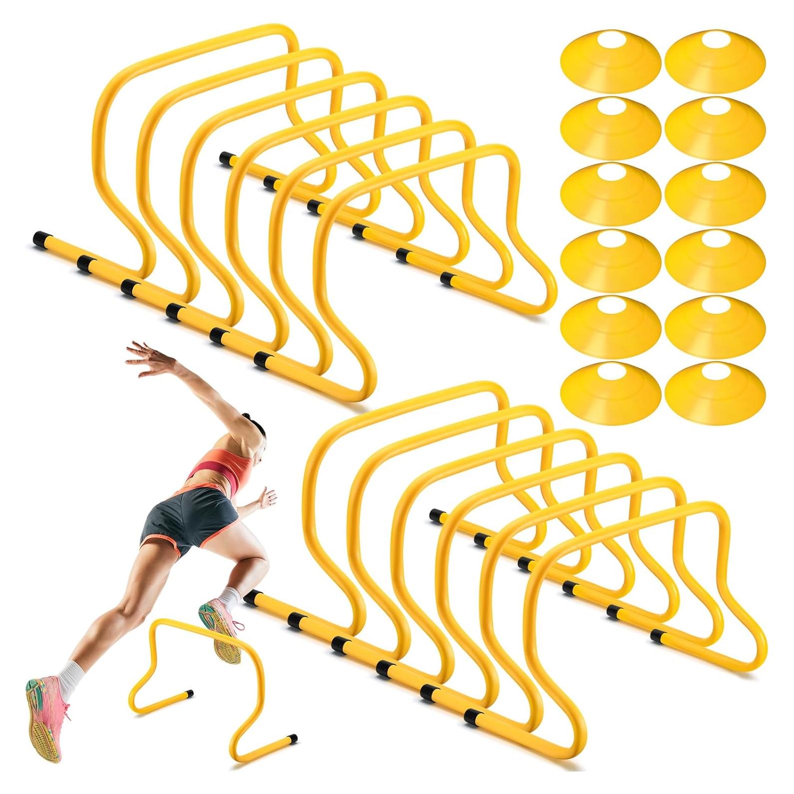 Conjunto de Vallas de Agilidad y Conos Gemscream TIY2006