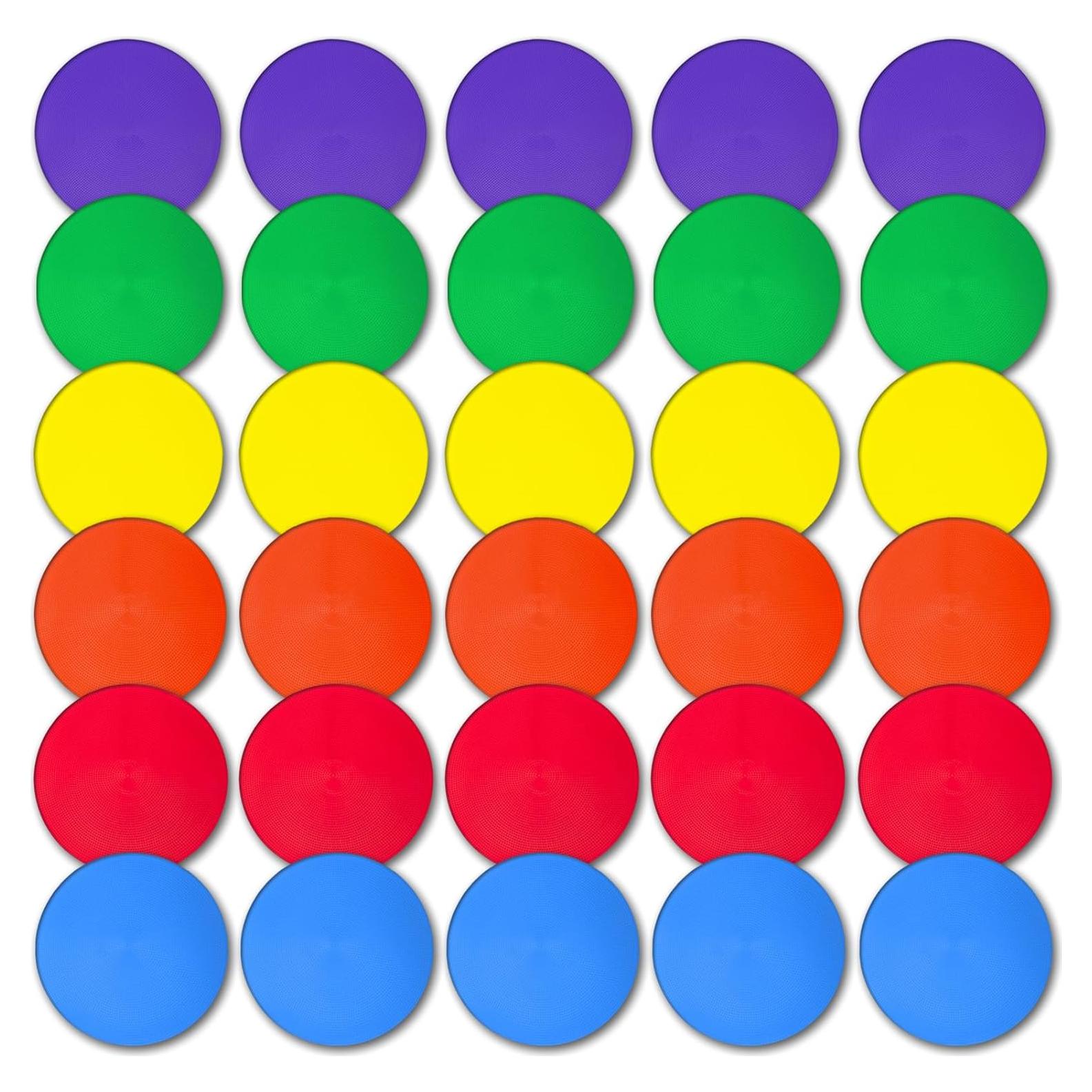 Marcadores de Puntos de Poliester Vhxorrz 23 cm 30 Pcs Antideslizantes