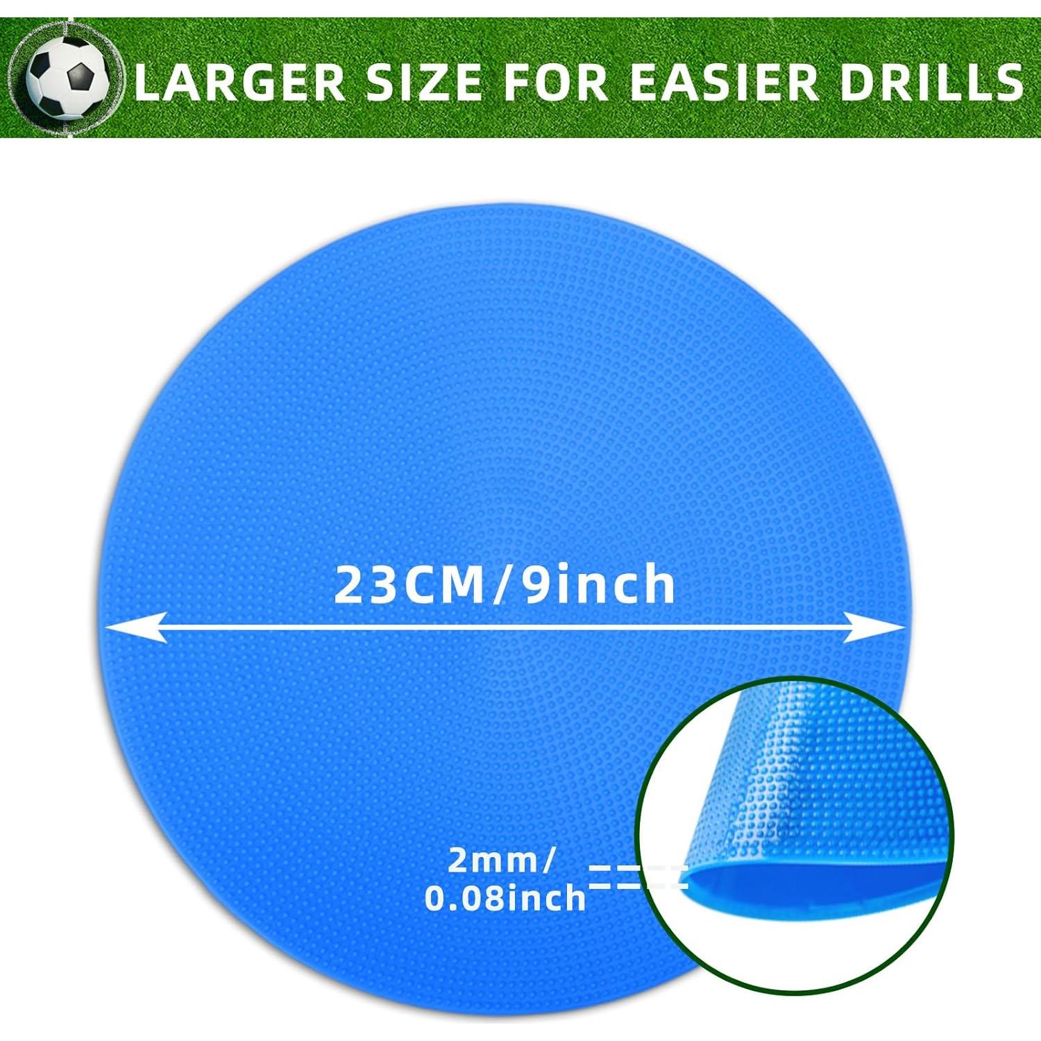 Marcadores de Puntos de Poliester Vhxorrz 23 cm 30 Pcs Antideslizantes
