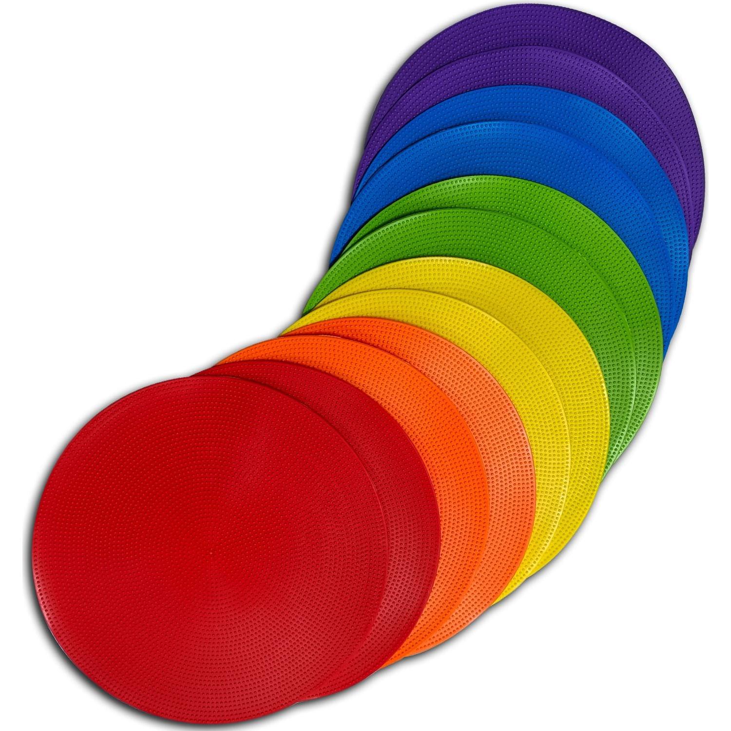 Marcadores de Puntos de Poliester Vhxorrz 23 cm 30 Pcs Antideslizantes