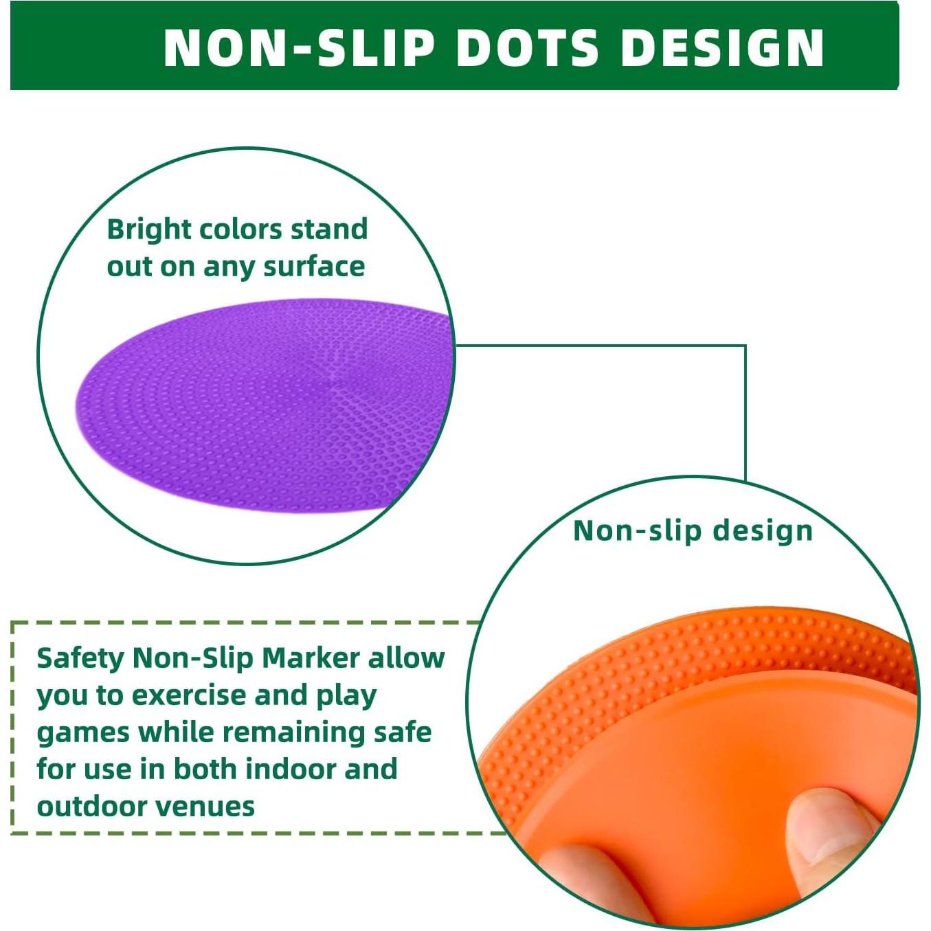 Marcadores de Puntos LZKIB 23 cm Antideslizantes 18 Piezas