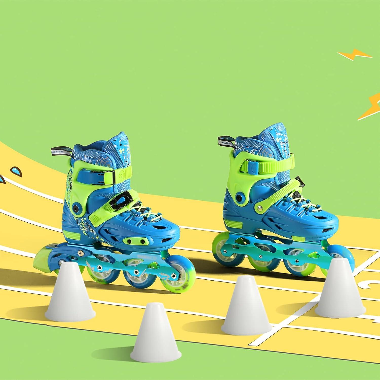 Set de 6 Conos de Marcaje Luminiscentes ifundom para Entrenamiento