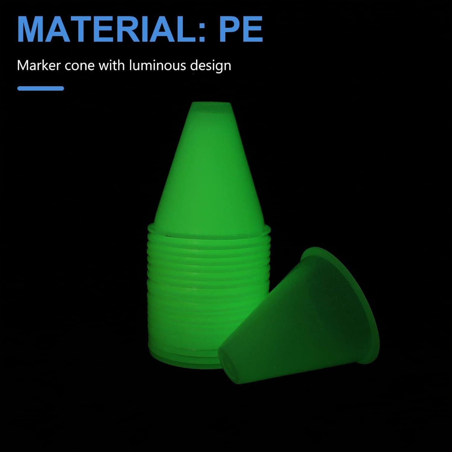 Set de 6 Conos de Marcaje Luminiscentes ifundom para Entrenamiento