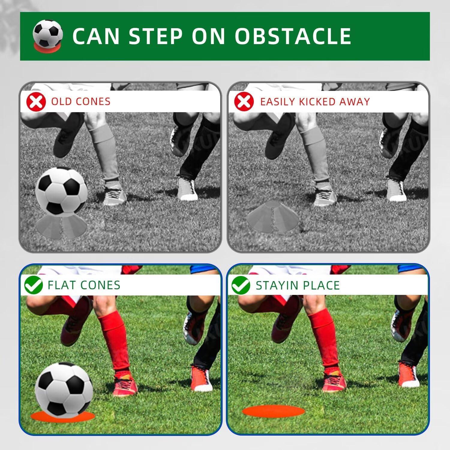 Marcadores de Puntos Vasolpryb 12 cm Antideslizantes 24 Piezas