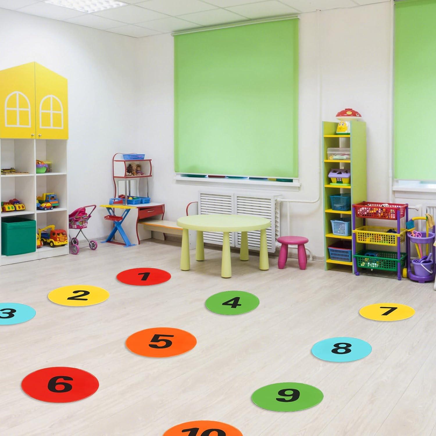 Marcadores de Puntos de Poliéster ZIECE 23cm Antideslizantes