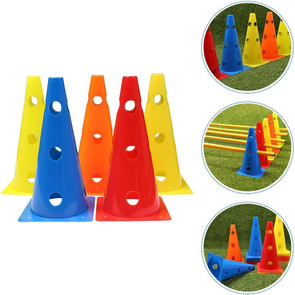 Conos de Agilidad de Plástico BESPORTBLE 5 Piezas 32cm
