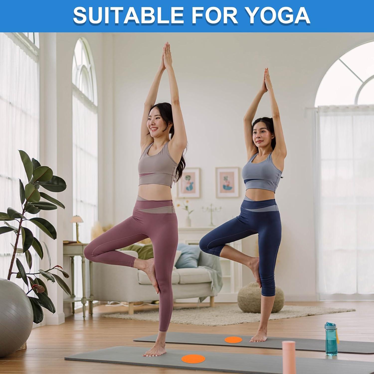 Marcadores de Puntos Antideslizantes PATIKIL 10 cm Azul - 12 Pcs