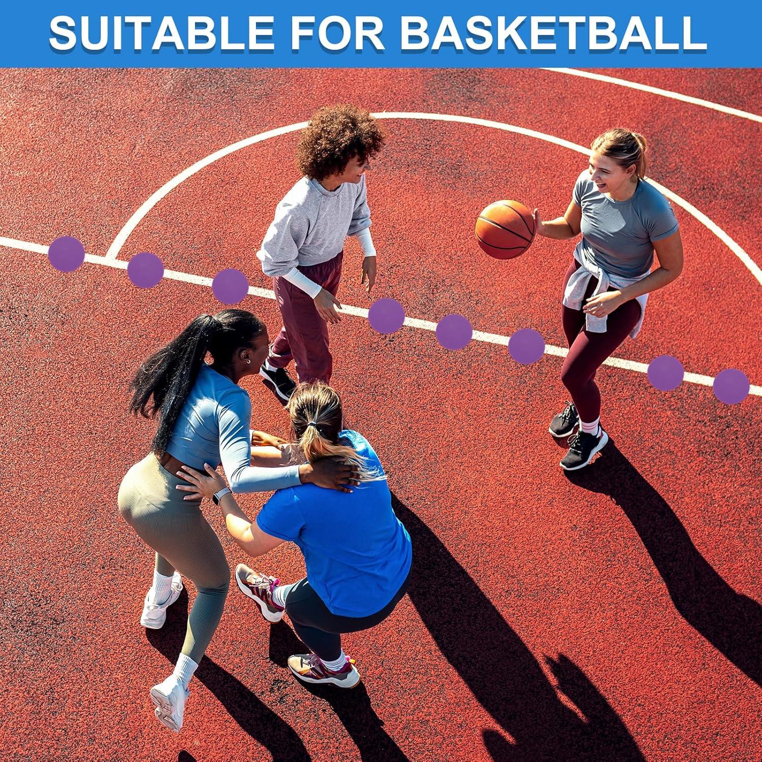 Marcadores de Puntos Antideslizantes PATIKIL 10 cm Azul - 12 Pcs