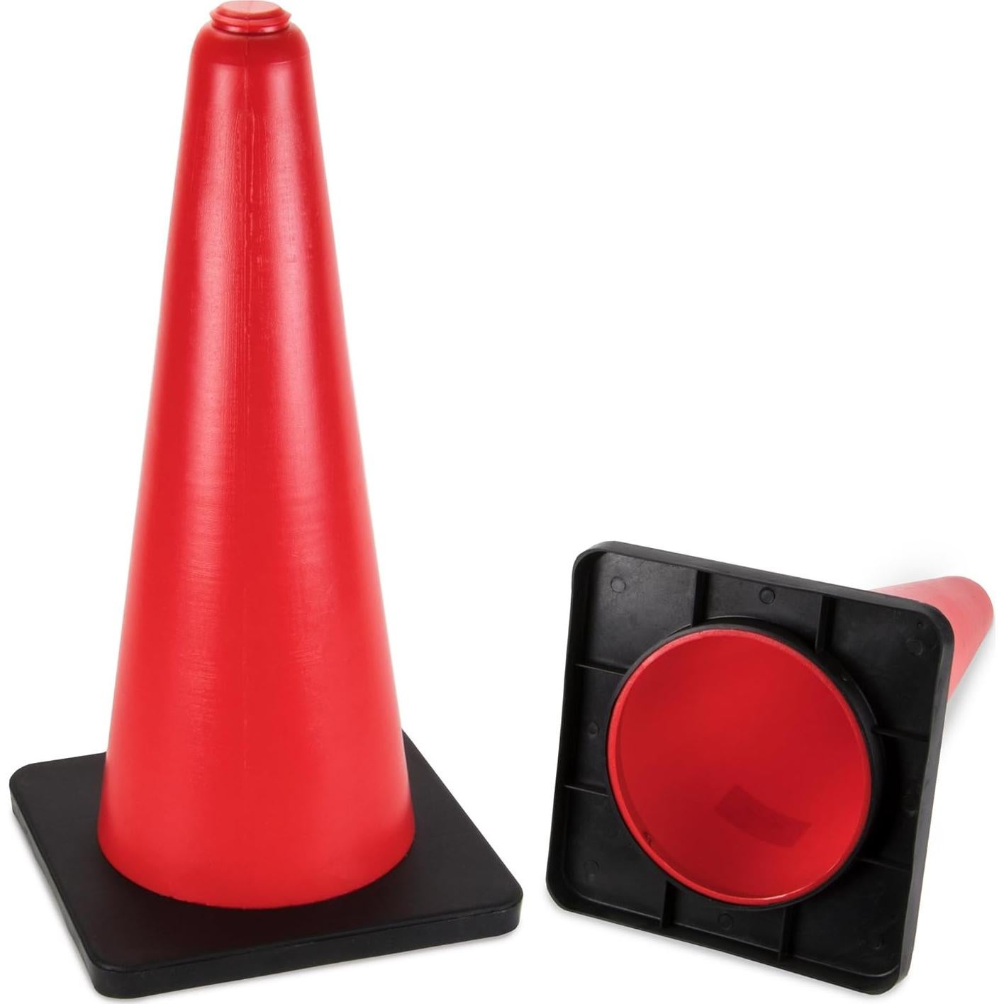 Cono de Seguridad Alto Naranja Fluorescente 61 cm Bolthead