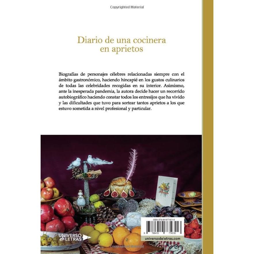 Diario de una cocinera en aprietos: El arte de la cocina a través de biografías (Spanish Edition)