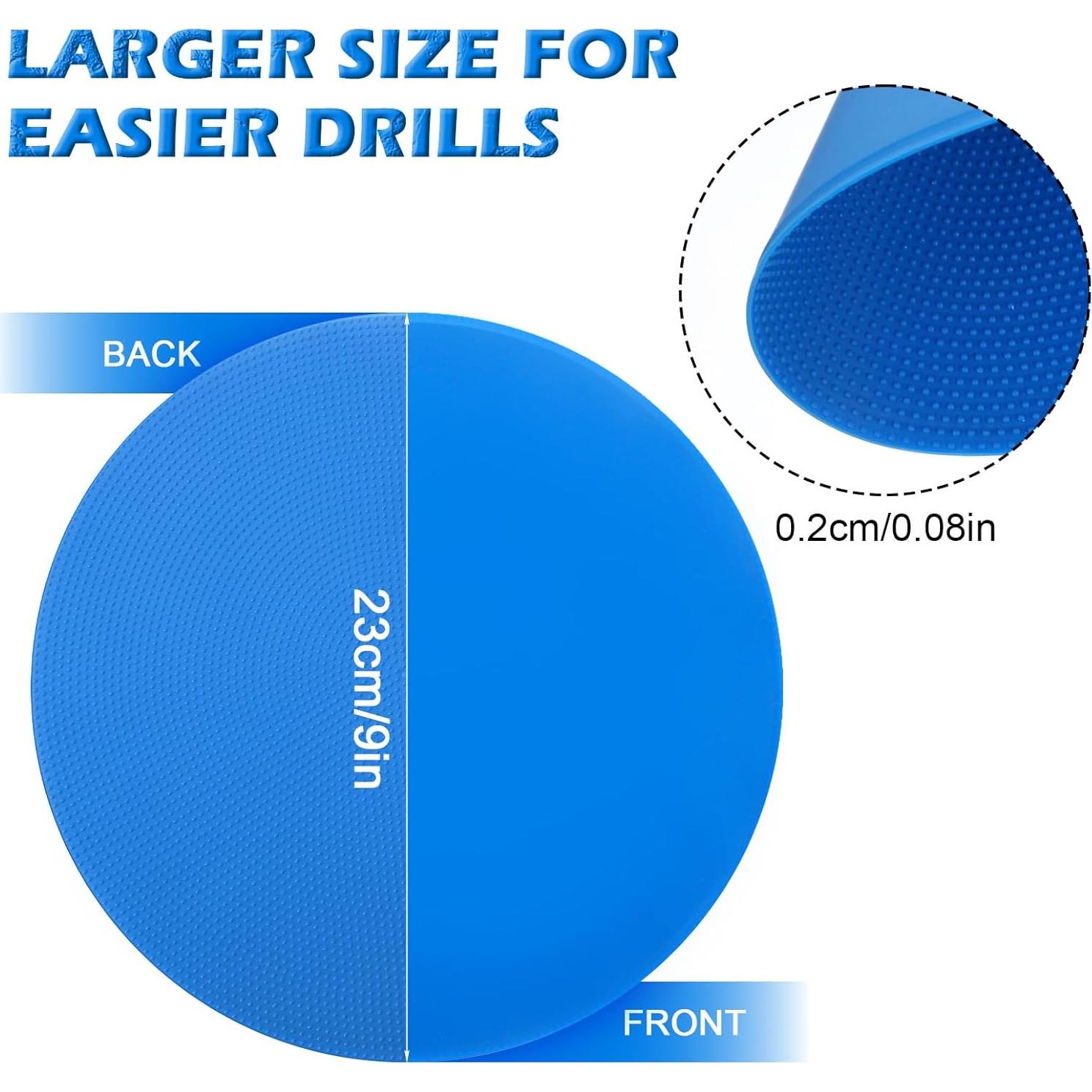 Conos de Entrenamiento HekouJiub 12 Pcs 23 cm Antideslizantes