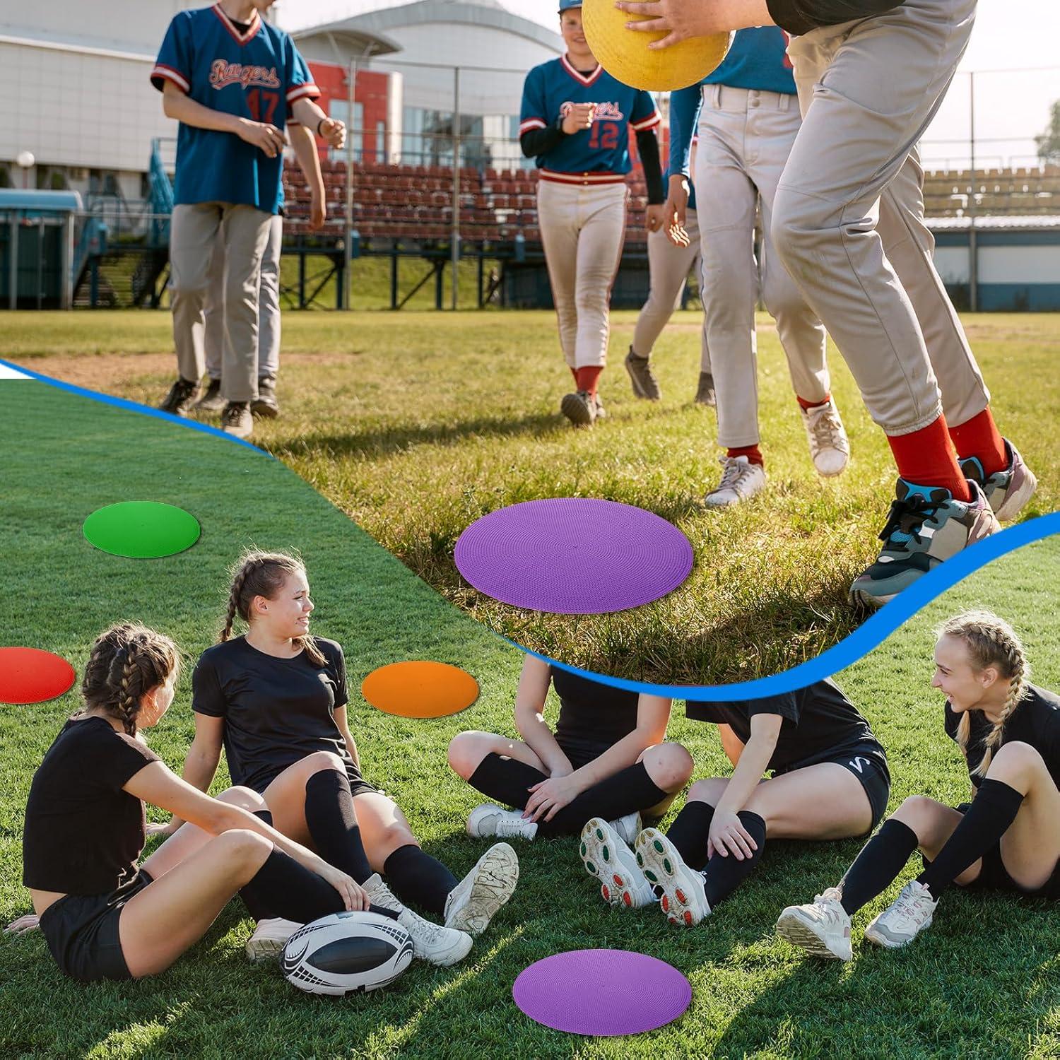 Conos de Entrenamiento HekouJiub 12 Pcs 23 cm Antideslizantes