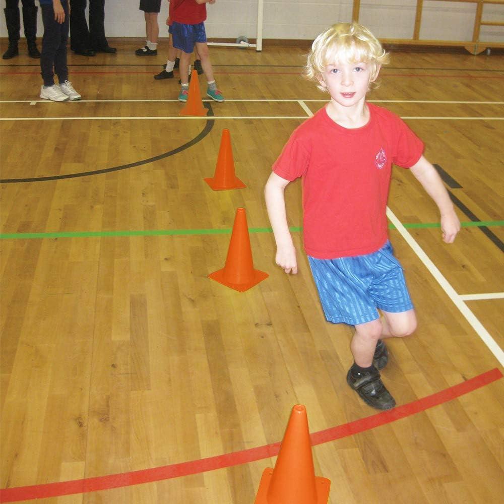 Conos de Entrenamiento de Plástico Novelty Place 12 Pcs 17.78 cm