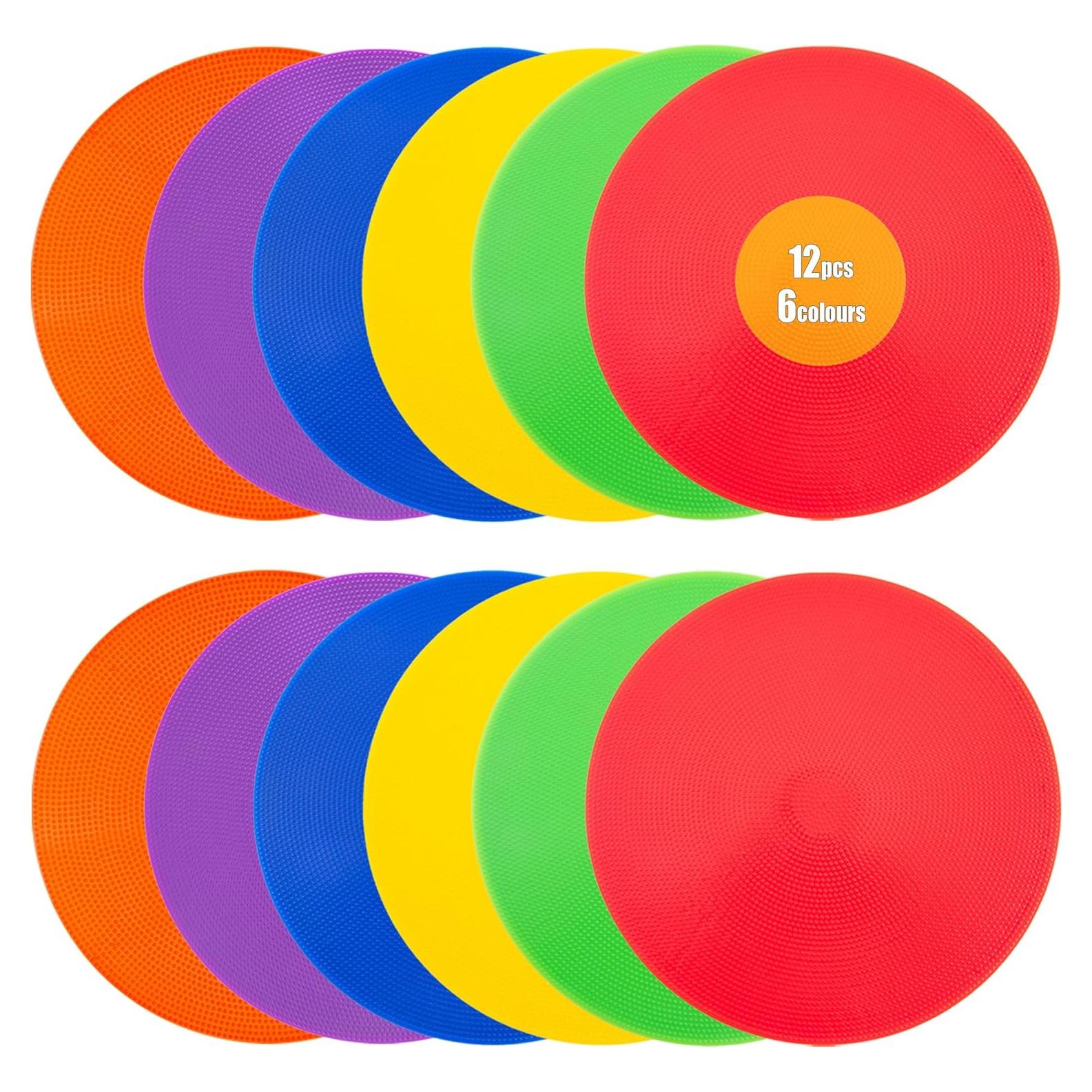 Marcadores de Puntos Antideslizantes LZKIB 23 cm 12 Piezas