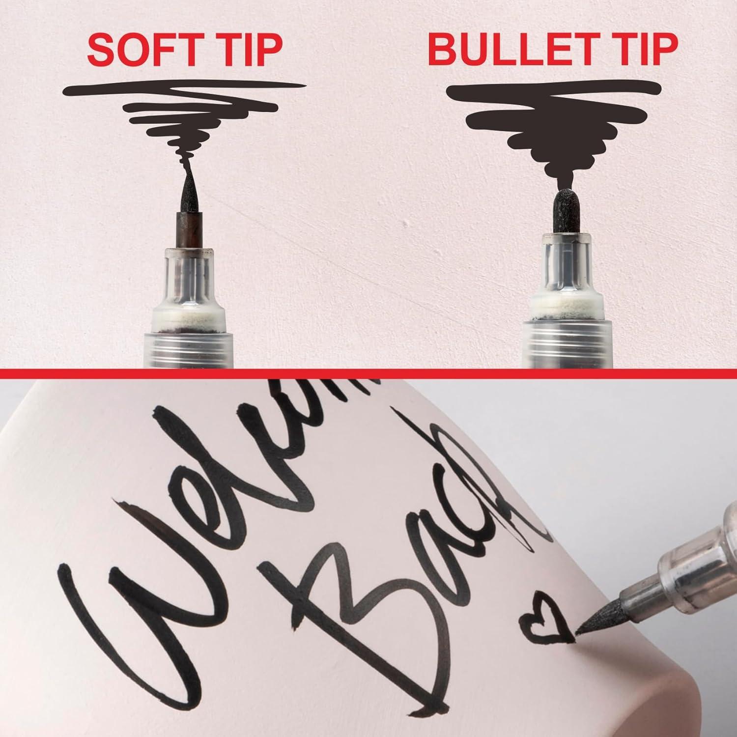 Marcador de Subesmalte Pasler Negro 2mm - Paquete de 1