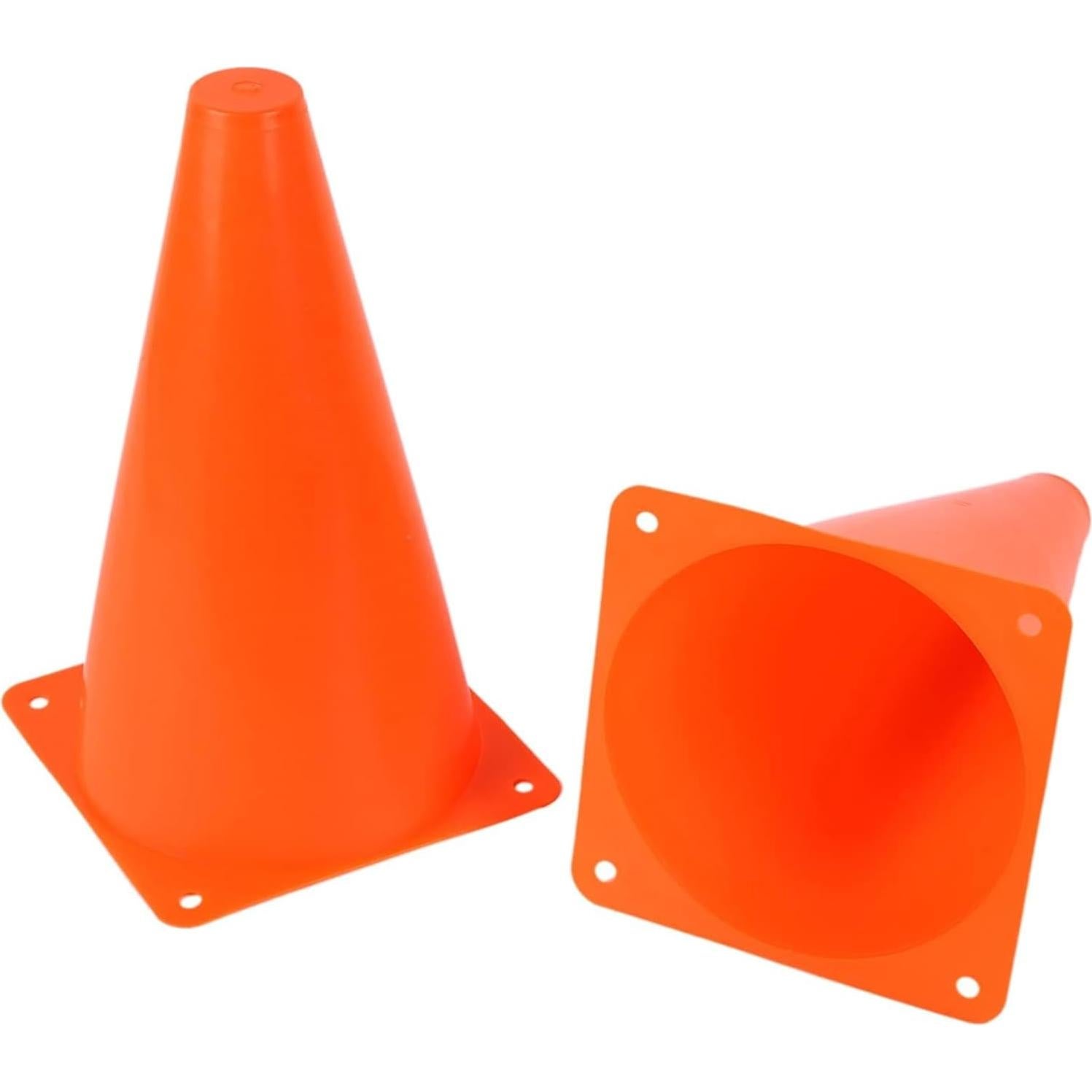 Conos de Seguridad Naranja Juvale 23 cm Paquete de 12