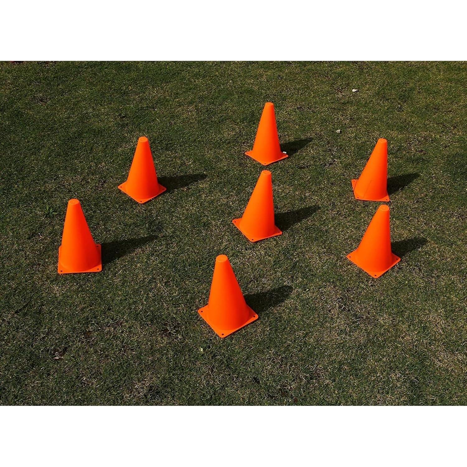 Conos de Seguridad Naranja Juvale 23 cm Paquete de 12
