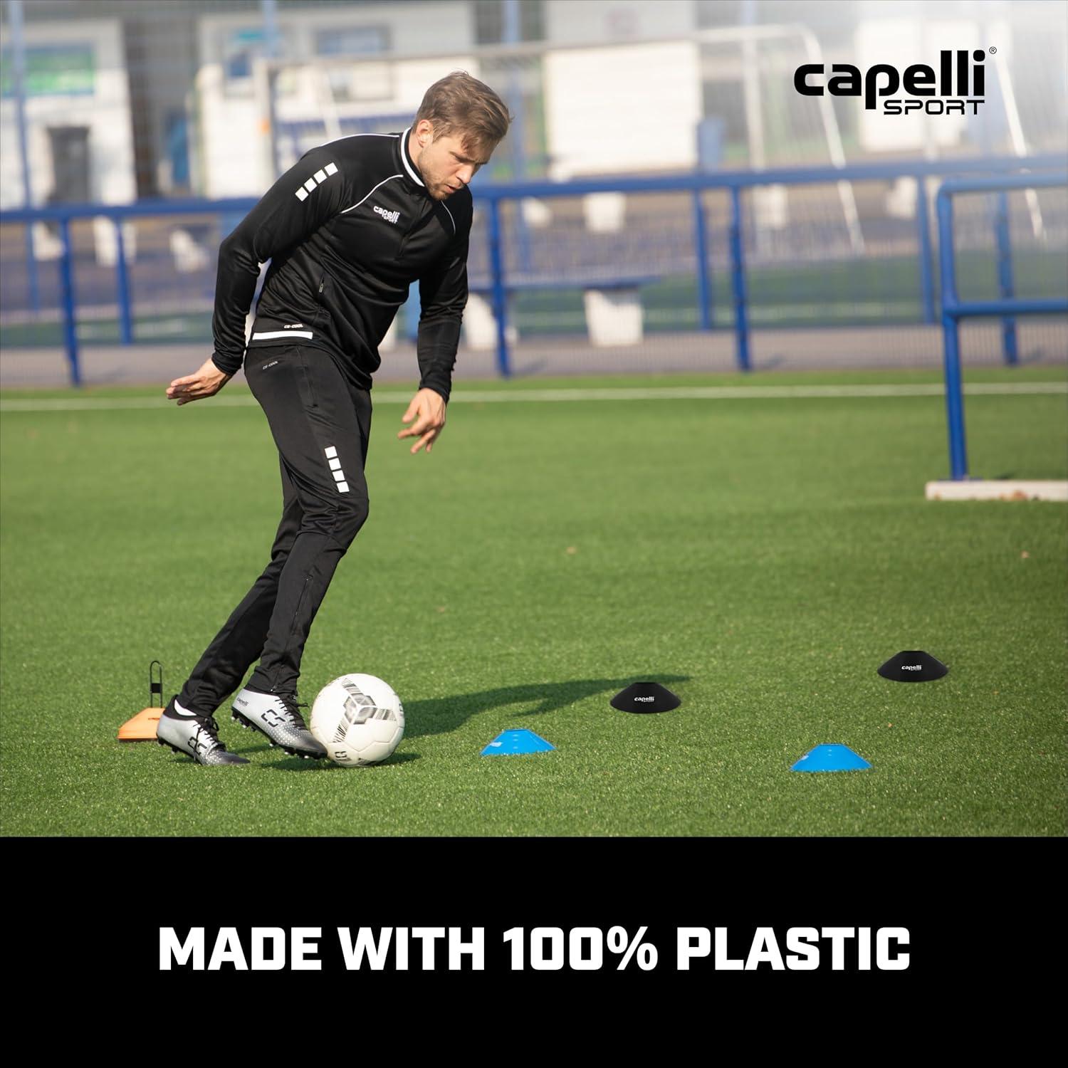 Set de 10 Conos de Entrenamiento Capelli Sport - Agilidad y Práctica