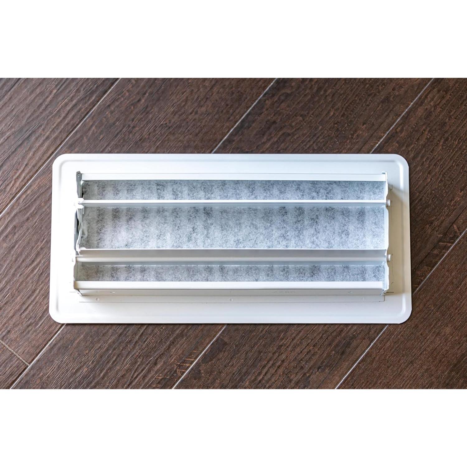 Filtros de Ventilación Duck Brand 10.16x30.48 cm, Paquete de 12