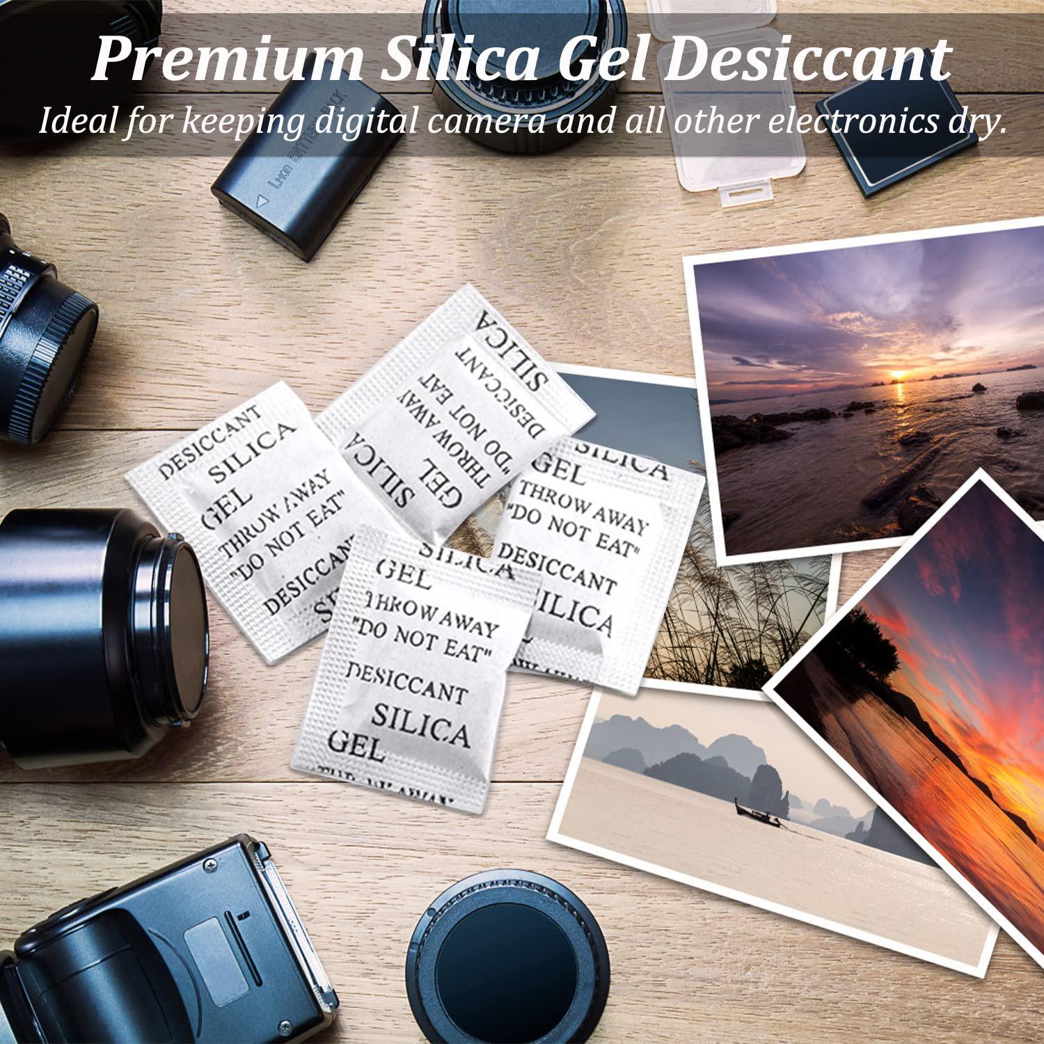 Paquetes Deshidratantes de Gel de Sílice Smaring 50PCS 5g