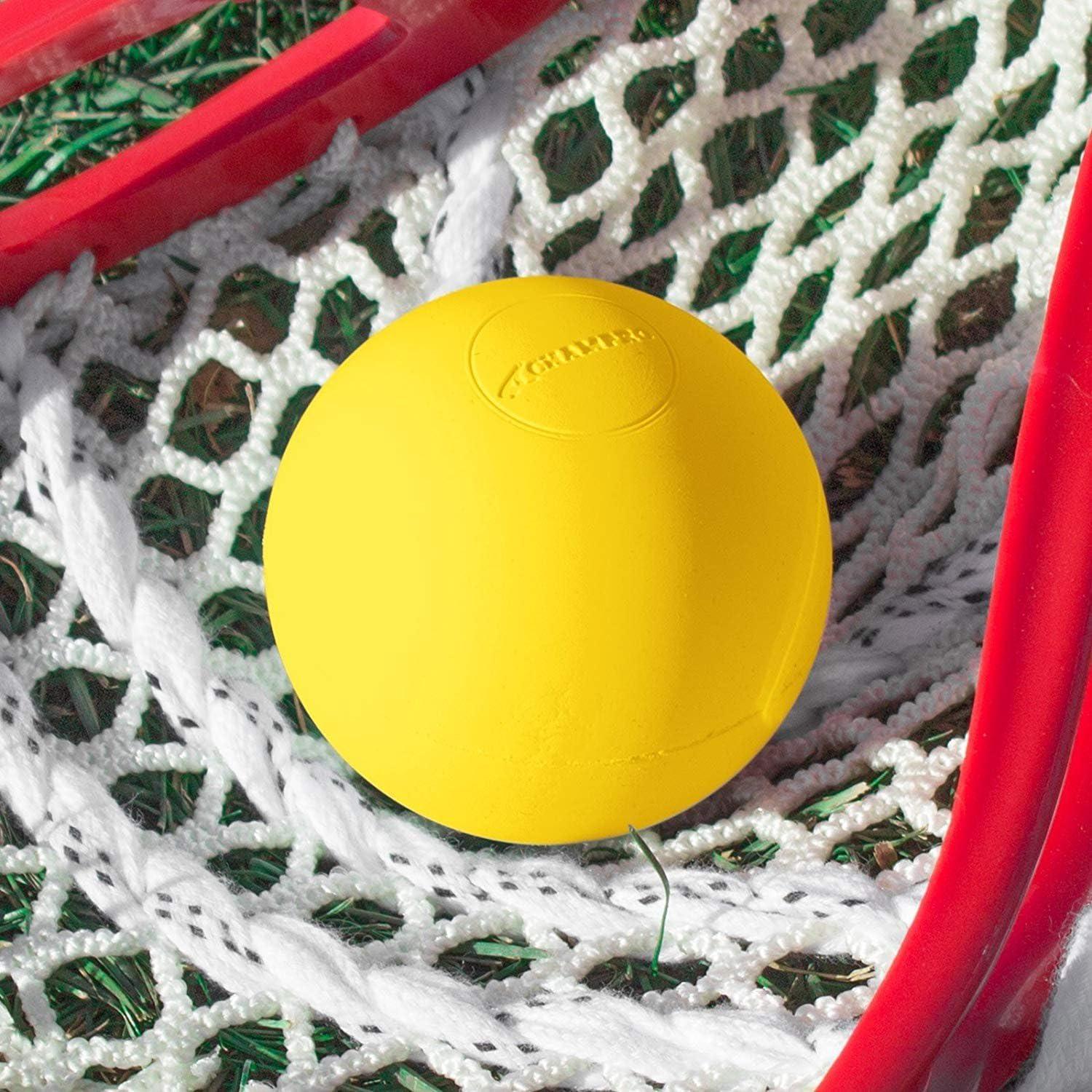 Pelotas de Lacrosse Champro LBNGO Paquete de 12 Oro