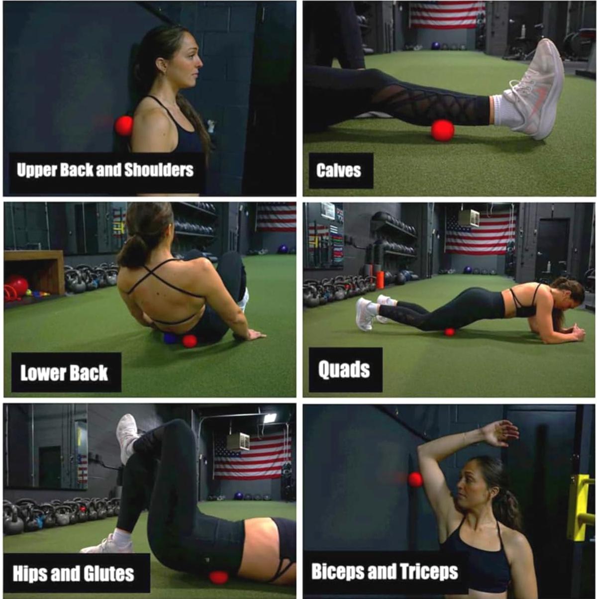 Pelotas de Masaje Lacrosse GolgiStim - Par de 2, 150g cada una