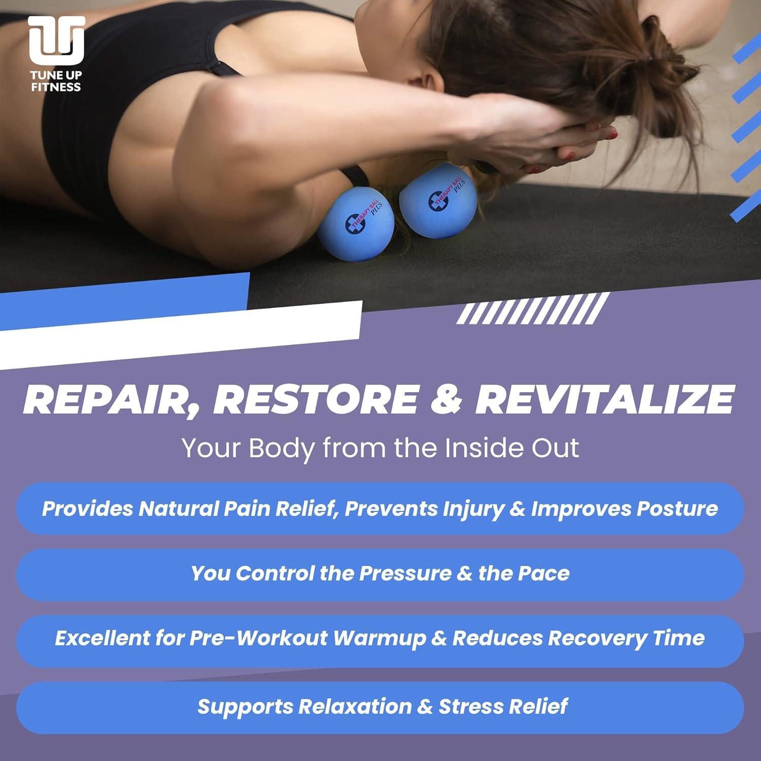 Pelota de Masaje Therapy Ball PLUS Yoga Tune Up - Alivio Dolor