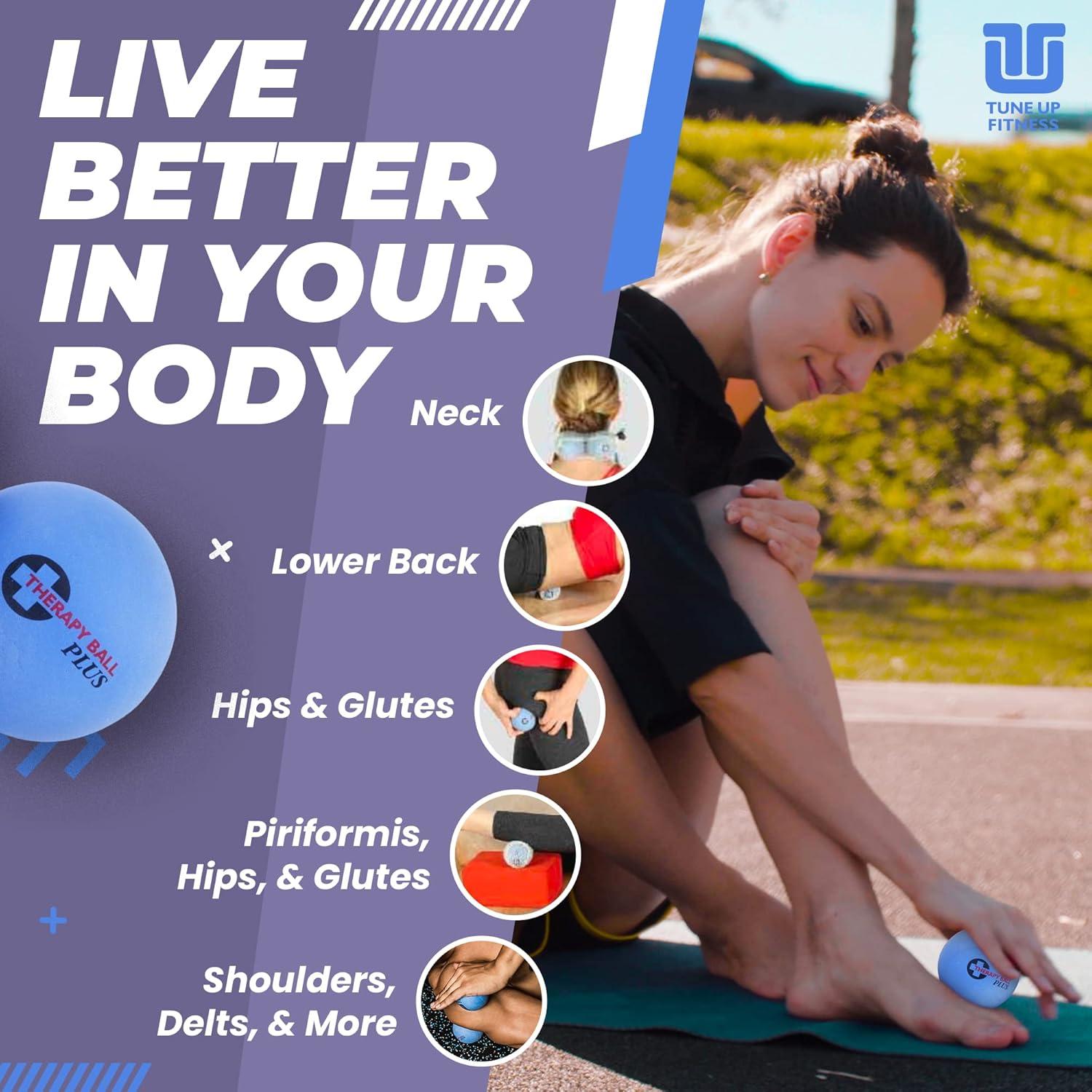 Pelota de Masaje Therapy Ball PLUS Yoga Tune Up - Alivio Dolor