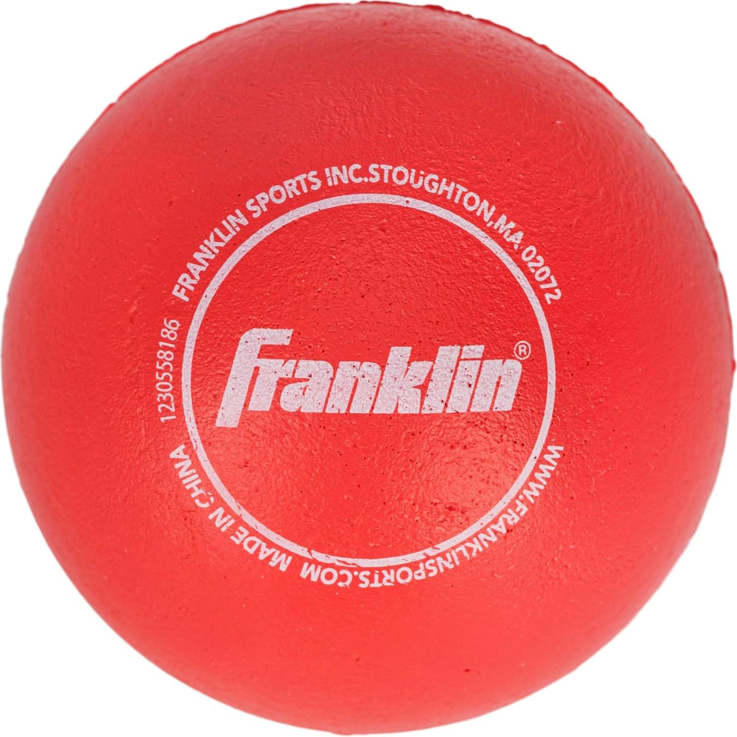 Cubeta con 20 Balones de Lacrosse Suaves Franklin Sports