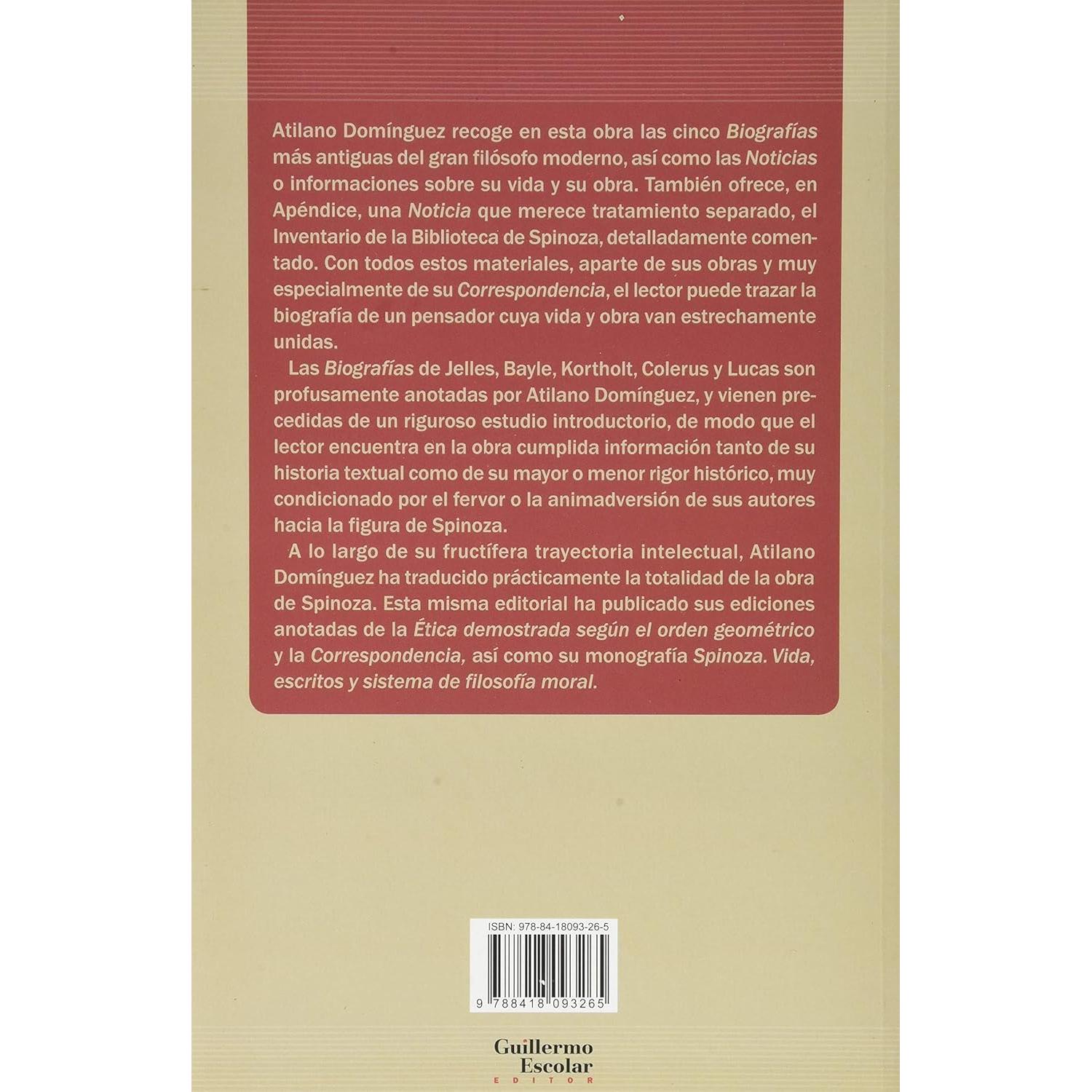 Biografías de Spinoza