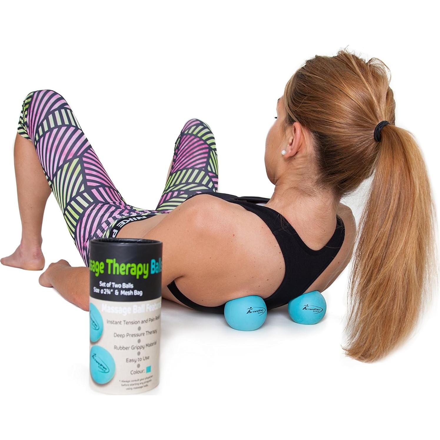 Bolas de Masaje Terapéuticas ActiveProZone - 2 Unidades 6.99cm