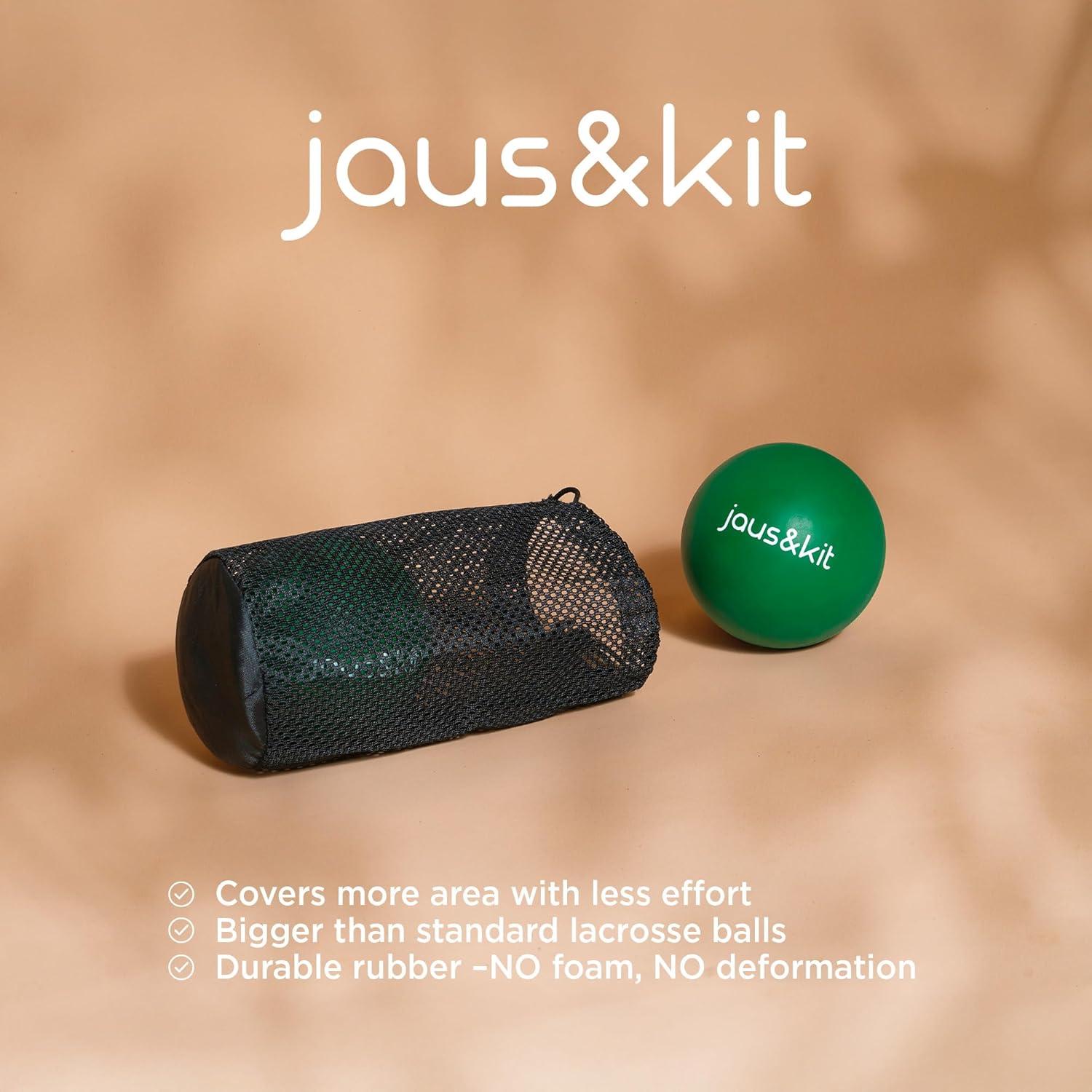 Pelotas de Masaje de Goma Genérico - Juego de 2 (8.89 cm) para Alivio de Dolor