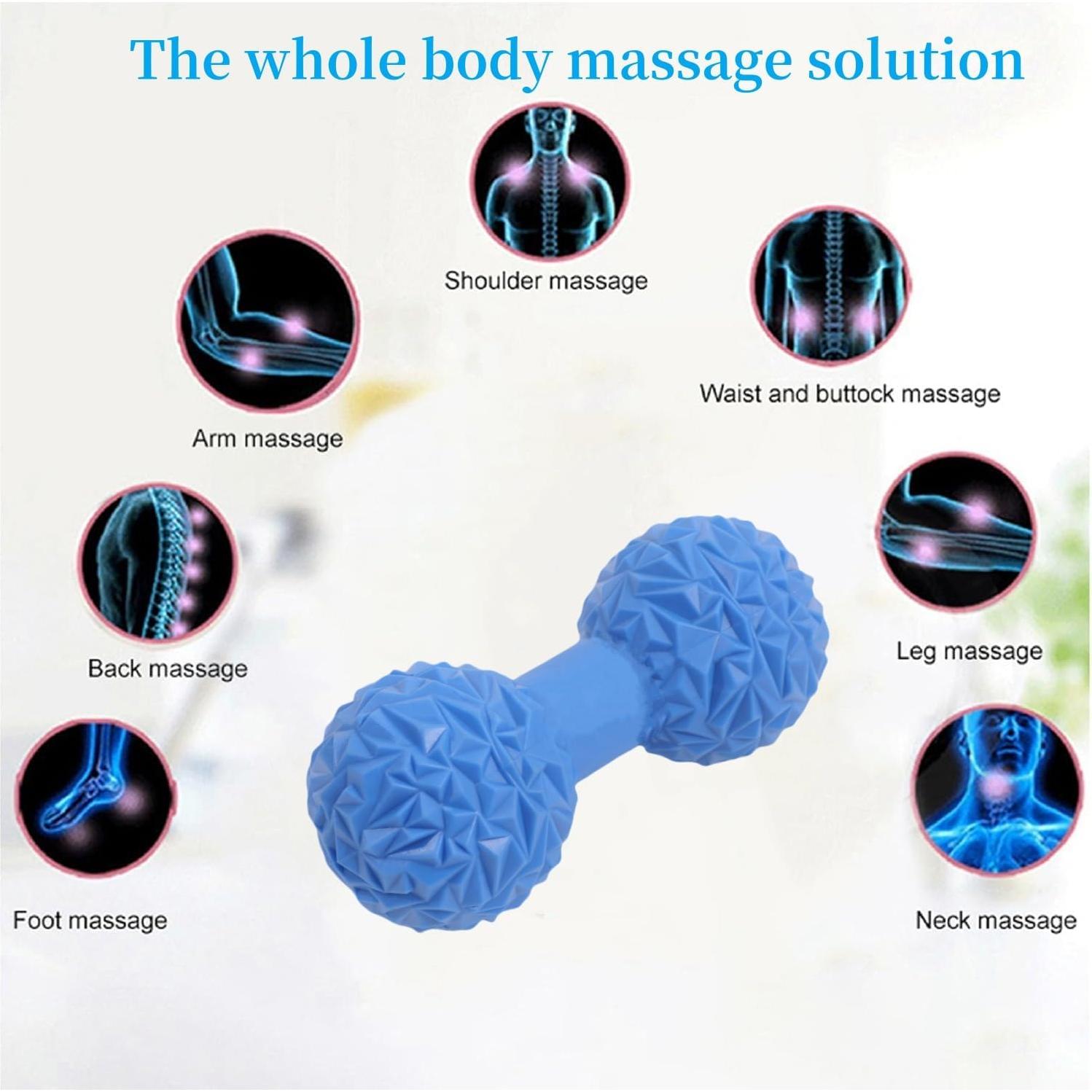 Bola de Masaje Cacahuate LUKYPORT 12cm Alivio Muscular