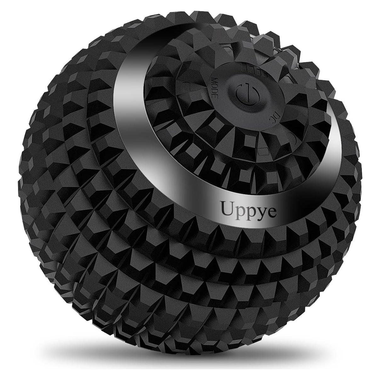 Masajeador de Bola Vibrante Uppye 9.57 cm 4 Velocidades Negro