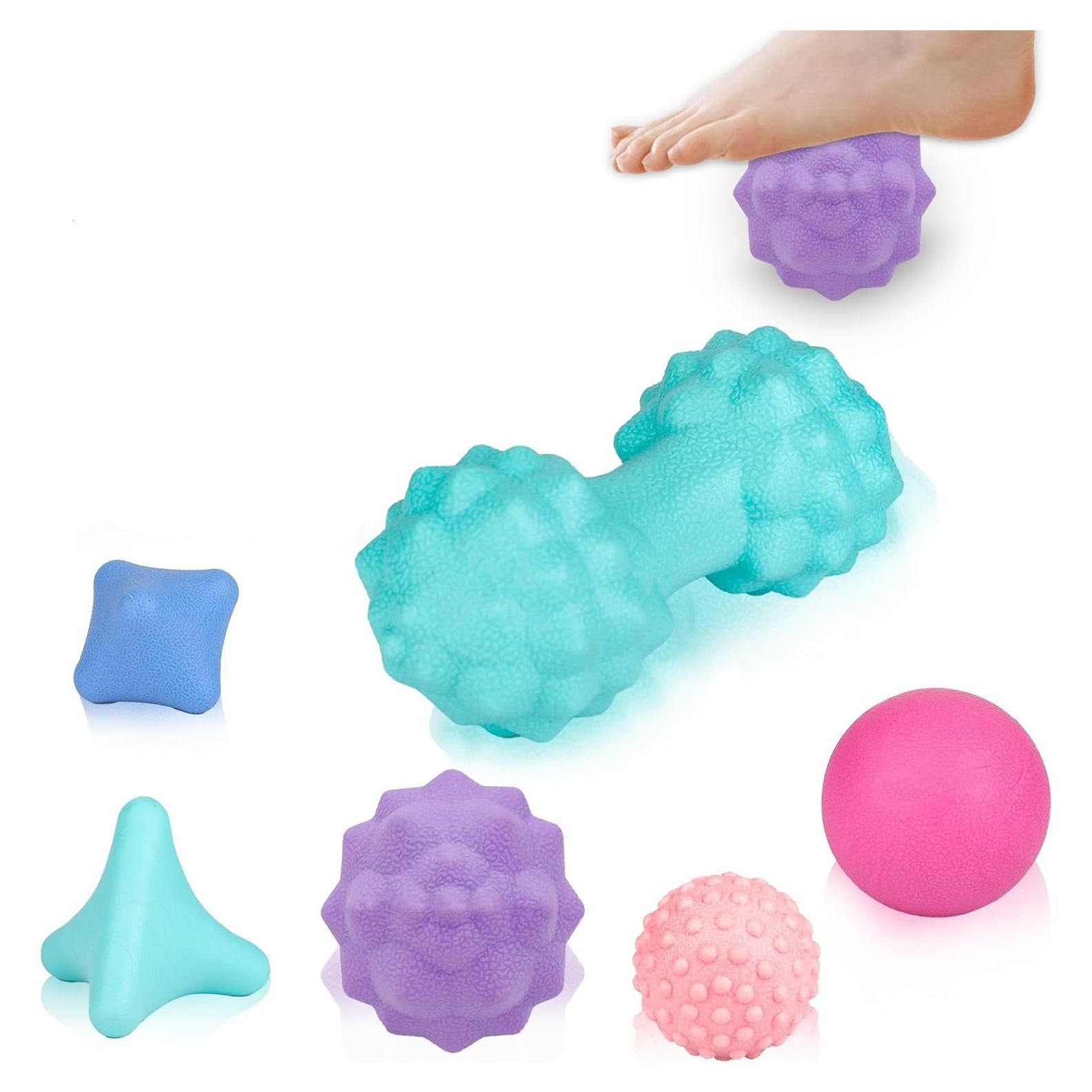 Set de 6 Pelotas de Masaje LITLUCIS para Alivio Muscular