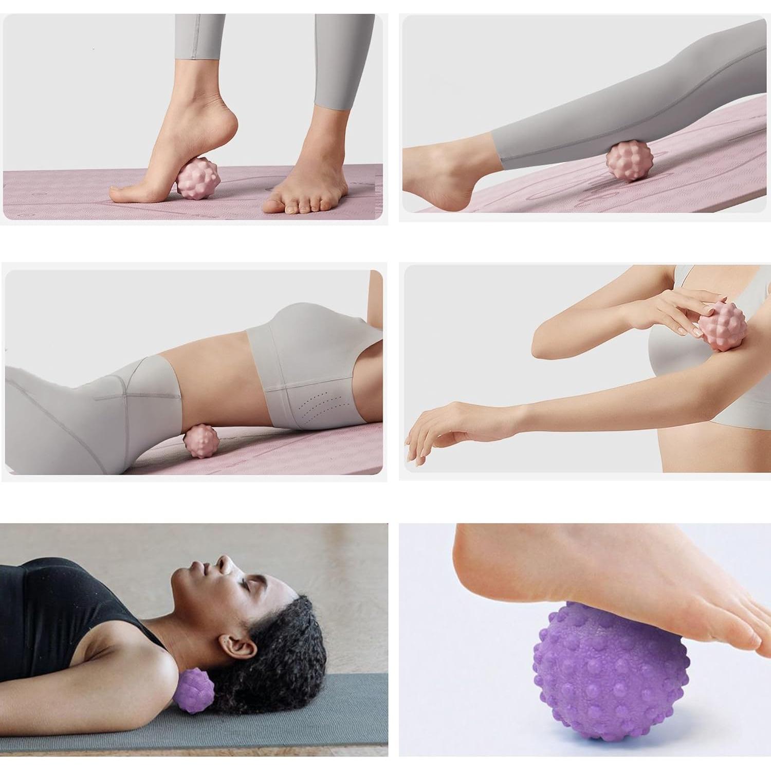 Set de 6 Pelotas de Masaje LITLUCIS para Alivio Muscular