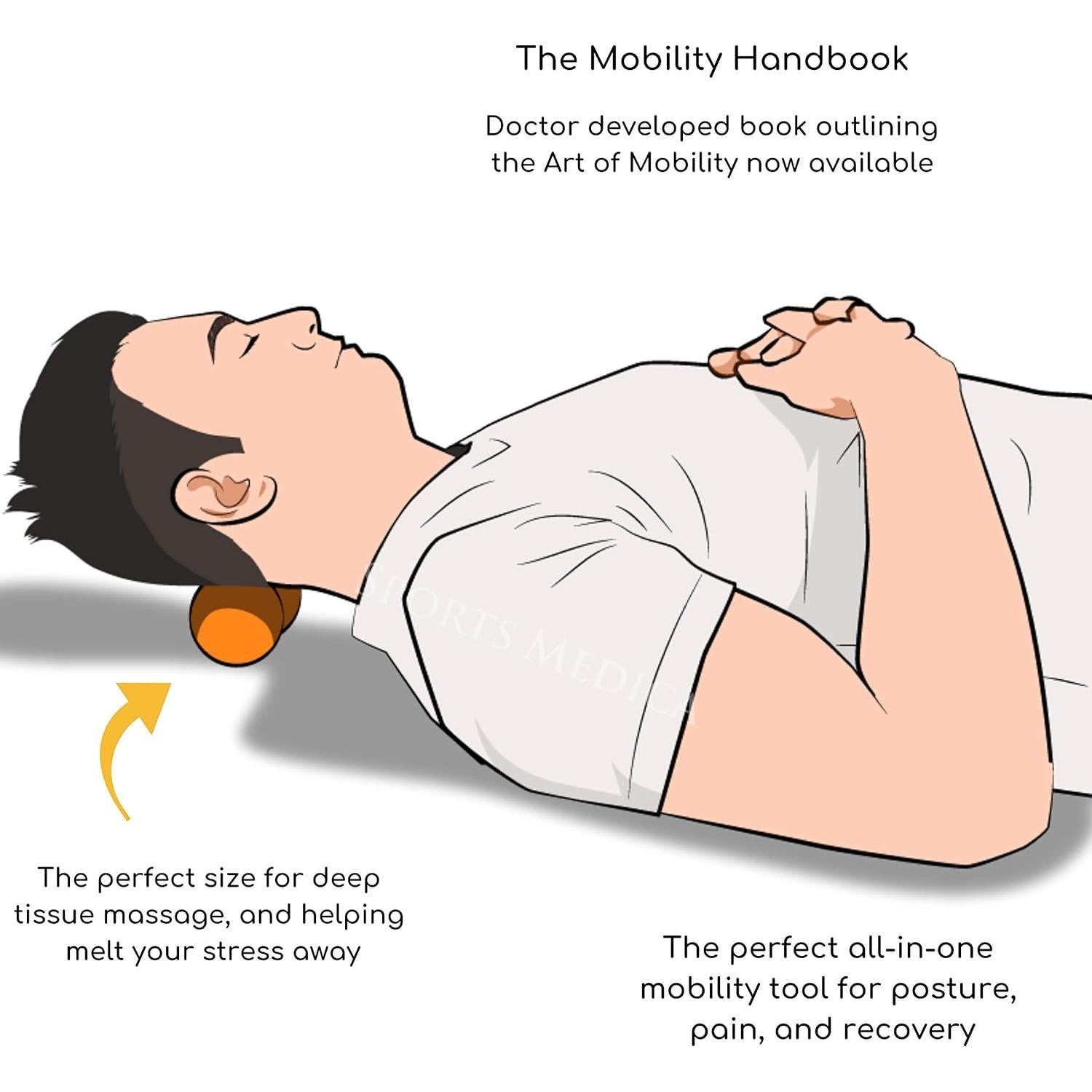 Bola de Masaje de Cacahuate Sports Medica - Terapia Doble