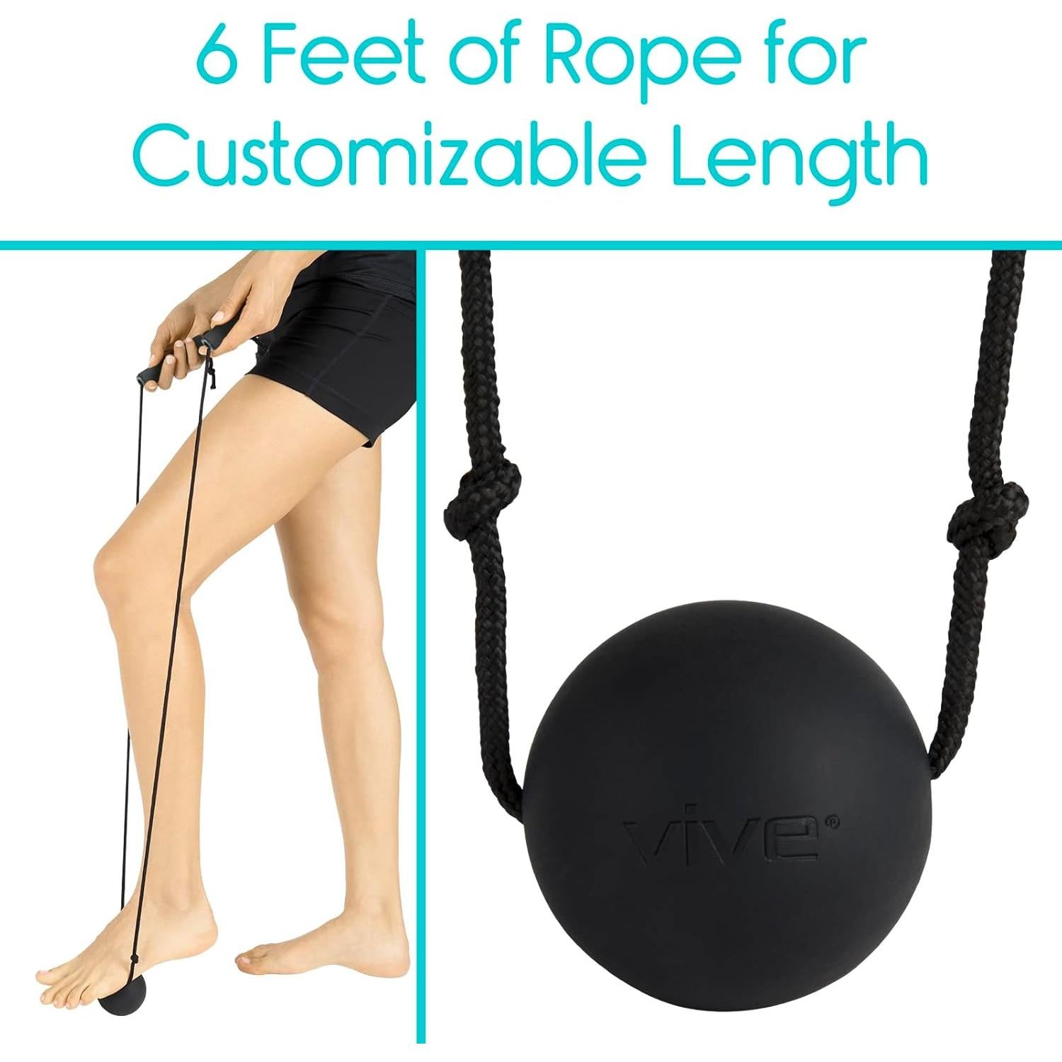 Rodillo de Masaje Vive Health para Pies - Alivio Fasciitis 6.35 cm