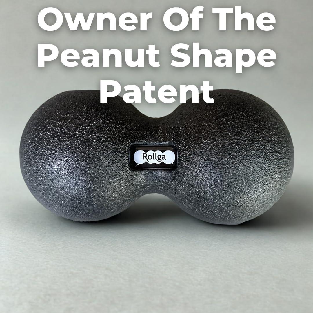 Rodillo de Masaje Rollga Peanut - Terapia Física 12x24cm