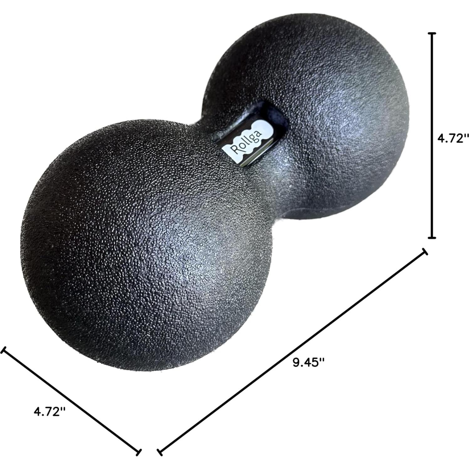 Rodillo de Masaje Rollga Peanut - Terapia Física 12x24cm