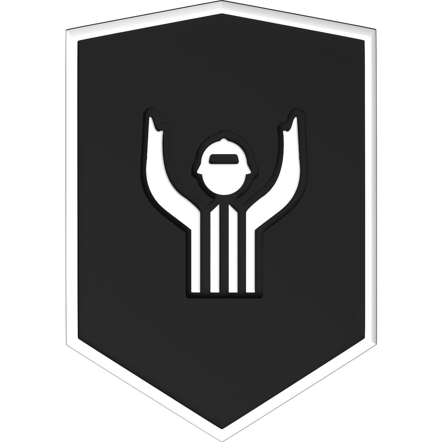 Tapones de Pelota de Lacrosse GCA Pro 3 Piezas - Goma Negra