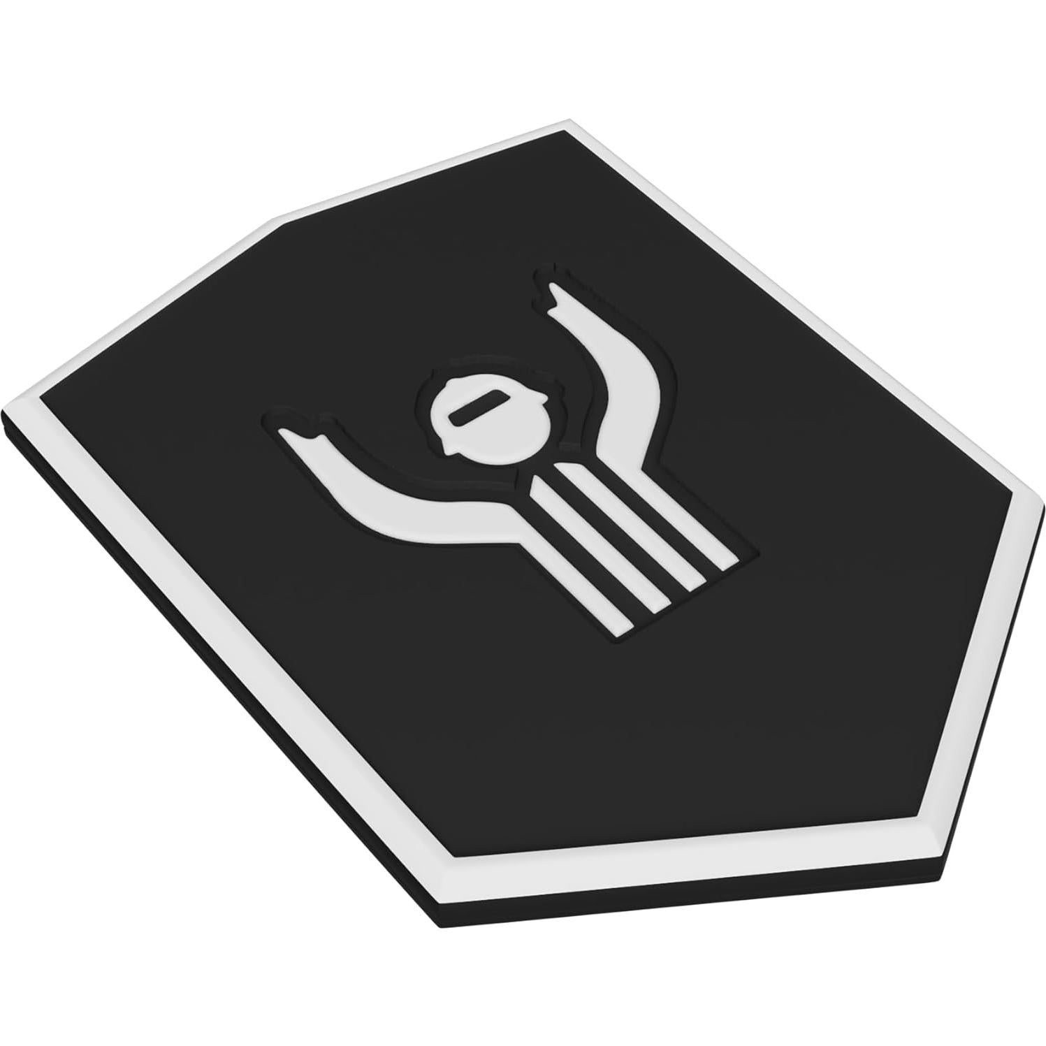 Tapones de Pelota de Lacrosse GCA Pro 3 Piezas - Goma Negra