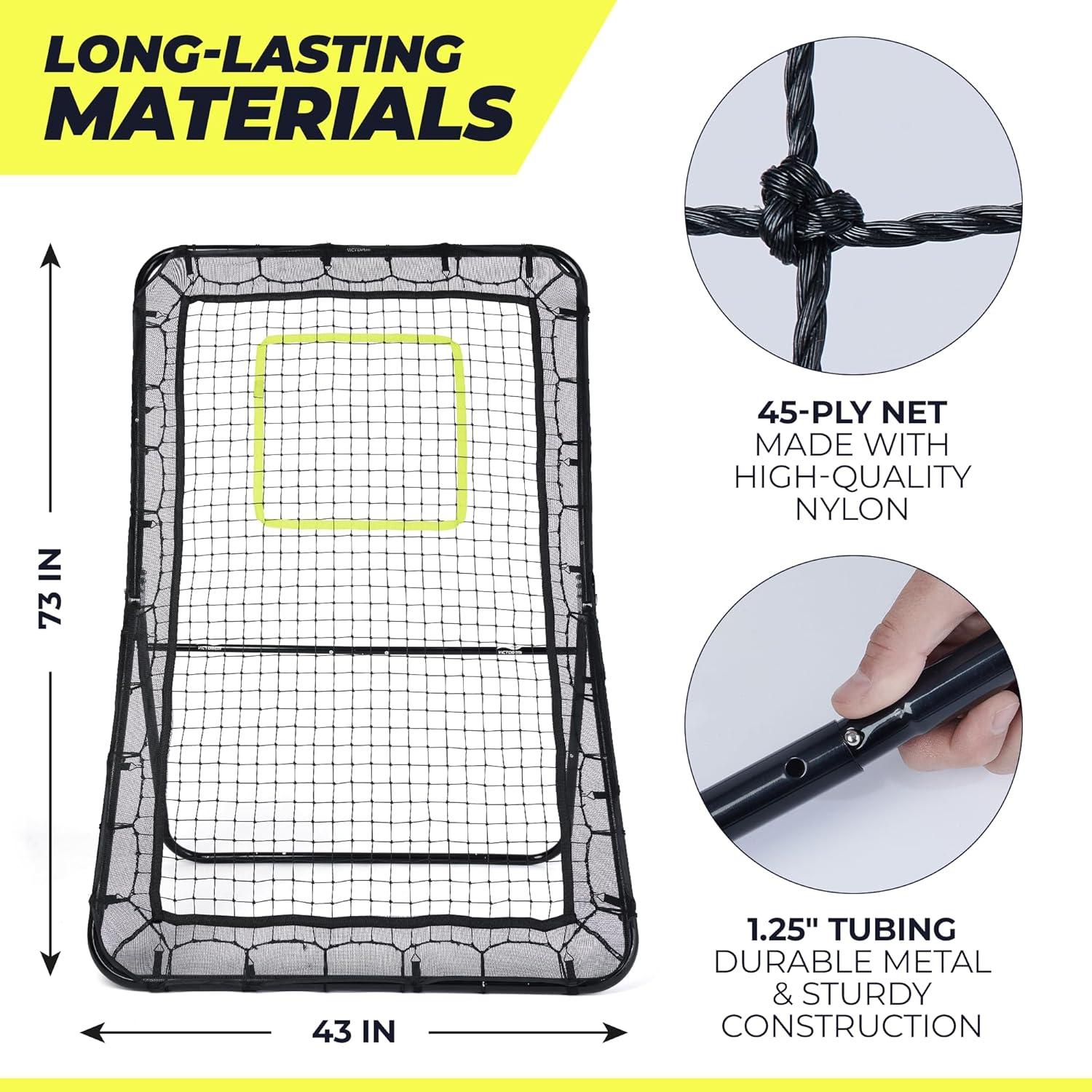 Red de Rebote Multi-Deporte Victorem 121x183 cm Nylon