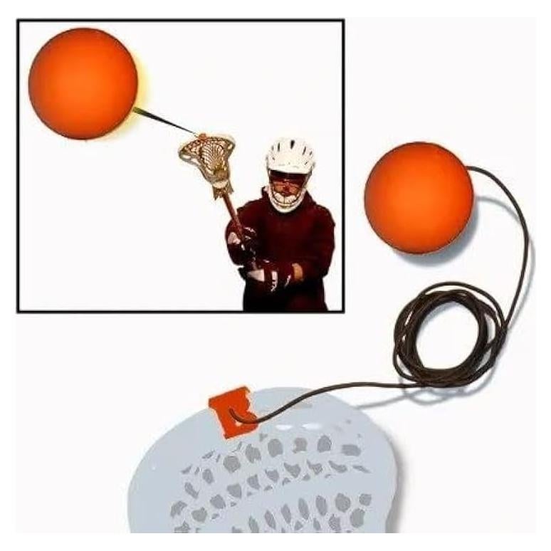 Rebotador de Lacrosse B-Lax Blast con Pelota Regulada - Entrenador