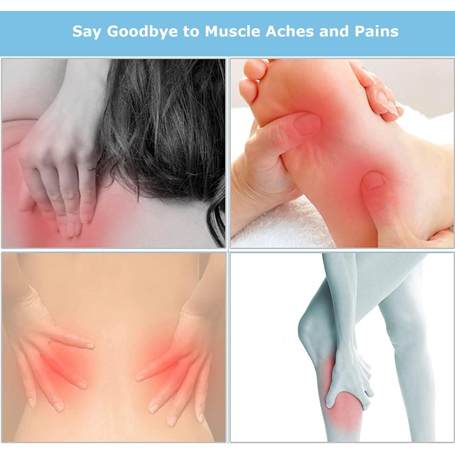 Kit de Masaje 7 en 1 EASJOY para Alivio de Dolor Muscular