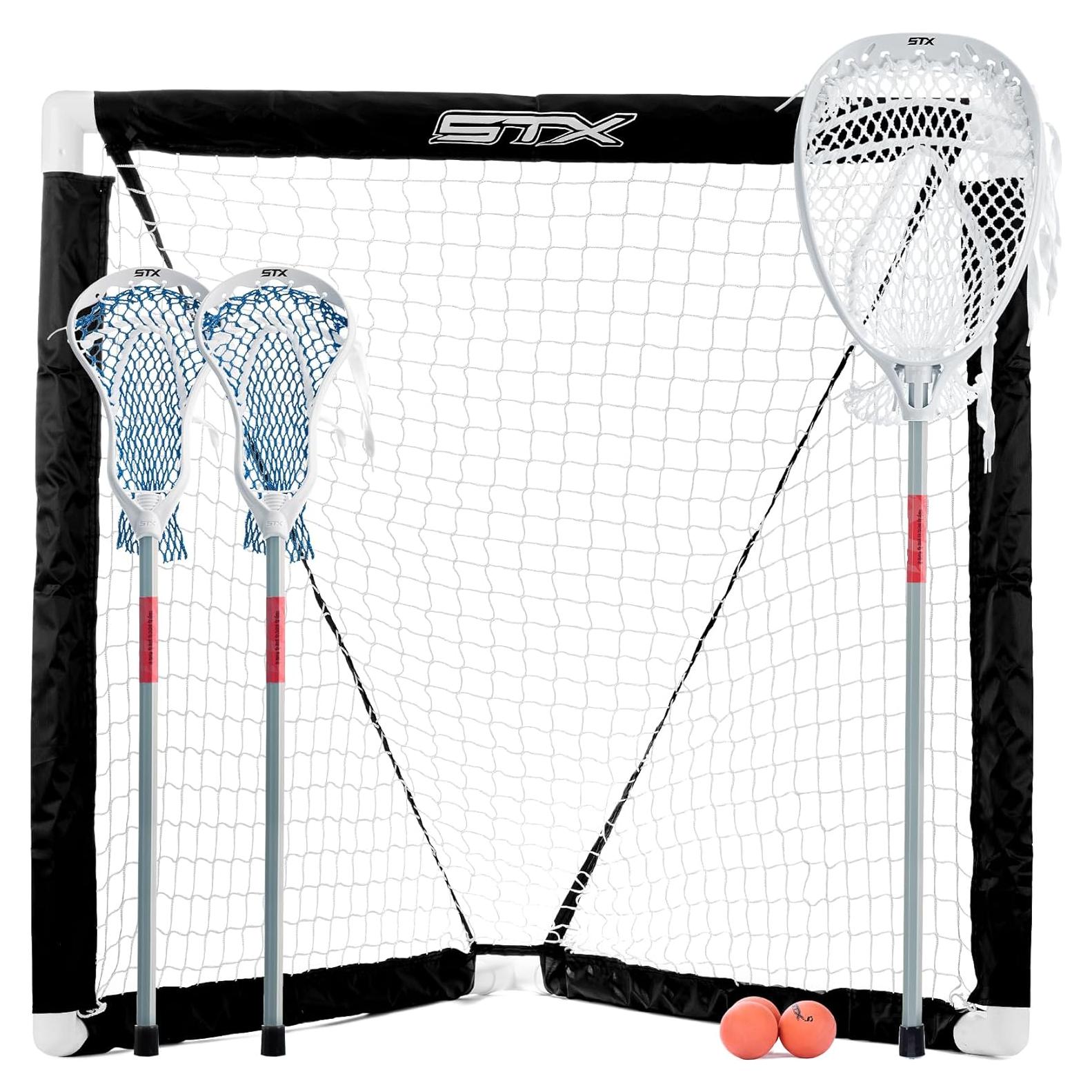 Juego de Lacrosse Mini STX FiddleSTX para 3 Jugadores