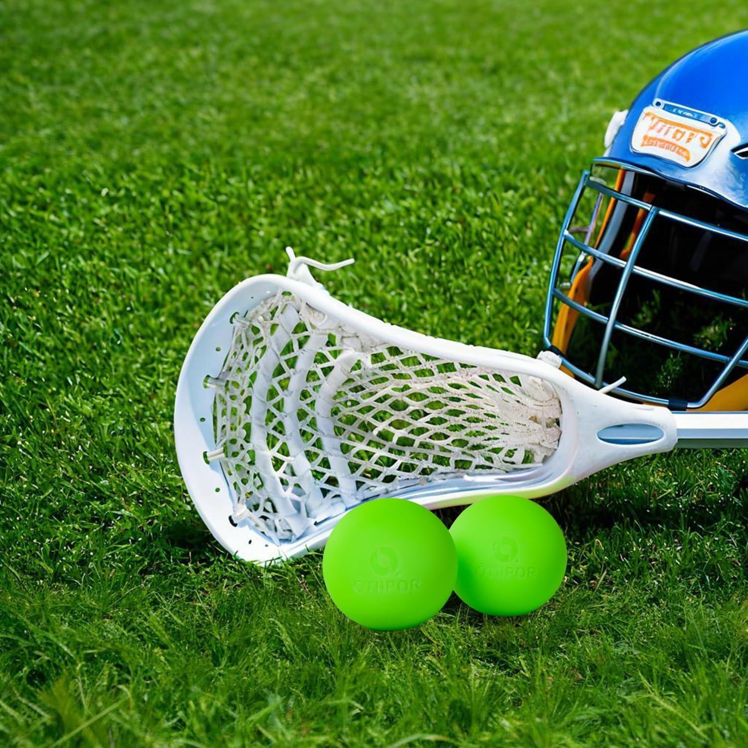 Rebotador de Lacrosse OTIIPOR con Pelotas LED Brillantes