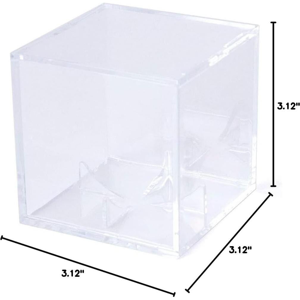 Caja de Exhibición Acrílica Cuadrada ChalkTalkSPORTS 7.94cm